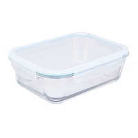 Tupper de 2,8 L de borosilicato rectangular