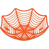 Bol de telaraña de 27 x 8 cm - 1 unidad