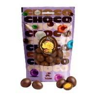 Mango recubierto de chocolate con leche - 200 gr