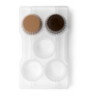 Molde de cápsulas para chocolate de 20 x 12 cm - Decora - 5 cavidades