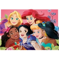 Oblea comestible de Princesas Disney de 14,8 x 21 cm - Dekora