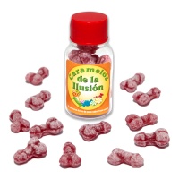 Caramelos de la ilusión con forma de pene - 25 gr