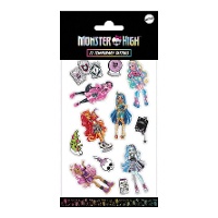 Tatuajes temporales de Monster High - 1 hoja