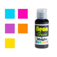 Colorante en gel de colores con efecto neon de 32 gr - Magic Colours