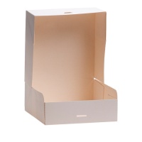 Cajas para tarta cuadrada de 20 x 20 x 8 cm - 50 unidades