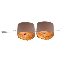 Tenedor pincho para enfriar panettones y colombas boca abajo de 62 cm - Decora