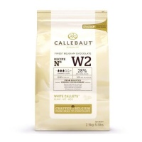 Pepitas para derretir de chocolate blanco de 2,5 kg - Callebaut