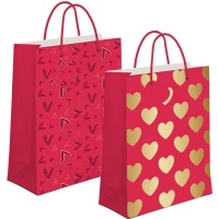 Bolsa regalo de 32 x 26 x 10 cm de Love dreams - 1 unidad
