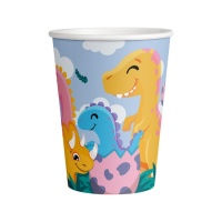 Vasos de Dino Friends de 236 ml - 8 unidades