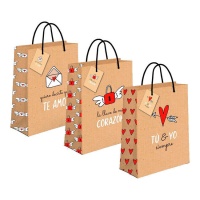 Bolsa regalo de 45 x 33 x 10 cm de Amor craft - 1 unidad