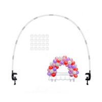 Arco ajustable para globos para mesa - 41 piezas - Wefiesta