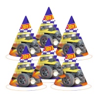 Sombreros de Hot Wheels - 6 unidades