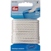 Cinta elástica de 0,5 cm blanco - Prym - 10 m