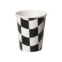 Vasos de Racing de 250 ml - 8 unidades