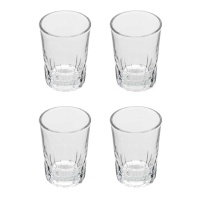 Vaso de 100 ml cortado - 4 unidades