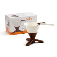 Dispensador de masa con embudo dosificador para chocolate - Decora