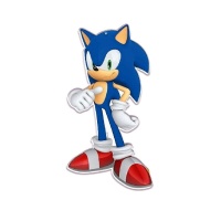 Silueta de Sonic de 30 cm - 2 unidades
