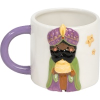 Taza de 470 ml de Reyes Magos Baltasar