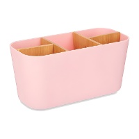 Organizador de baño de 21 x 10 x 9 cm de colores - 1 unidad