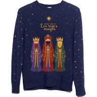 Jersey de Navidad de Reyes Magos para adulto