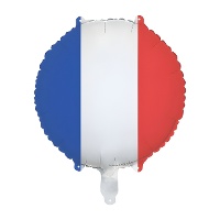 Globo de bandera de Francia de 35 cm
