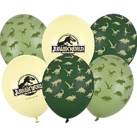 Globos Jurassic World mix - Diseños de dinosaurios