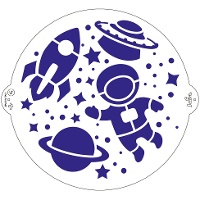 Stencil de Espacio de 25 cm - Decora