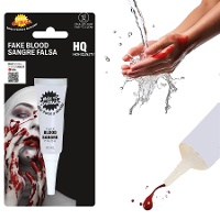 Bote de sangre artificial con dosificador de 15 ml