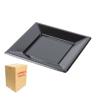 Platos de 23 cm de plástico de colores - 480 unidades