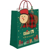 Bolsa regalo de 45 x 33 x 10 cm de Tió de Nadal