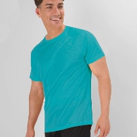 Camiseta de poliéster 100% transpirable de 135 g para hombre - 1 unidad
