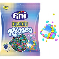 Crunchy Kisses butterfly de mora - Fini - 75 gr