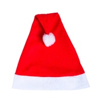 Gorro de Papá Noel de colores - 1 unidad