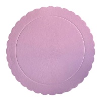 Base para tarta de 25 x 25 x 0,3 cm redonda extrafuerte - 1 unidad