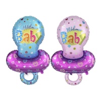 Globo de chupete Welcome Baby de 101 cm - Conver Party