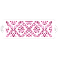 Stencil damasco de 10 x 30 cm - Decora