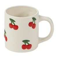 Taza de 410 ml con cerezas