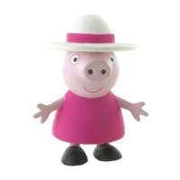 Figura para tarta de Abuela Pig de 7 cm - 1 unidad