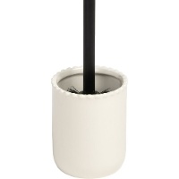 Escobillero Verona blanco elegante