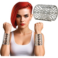 Brazalete futurista estilo cyberpunk - 1 unidad