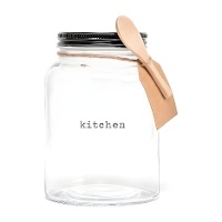 Tarro de 0,9 L con cuchara Kitchen