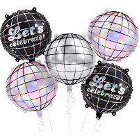 Bouquet de Disco holográfico - 5 unidades