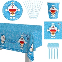 Pack para fiesta de Doraemon - 8 personas