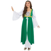 Disfraz de dama noble medieval para mujer - 1 unidad
