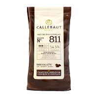 Pepitas para derretir de chocolate negro 54,5 % de 1 kg - Callebaut
