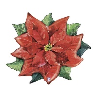 Globo de Flor de Navidad de 86 cm - Grabo