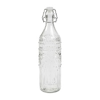 Botella de 1 L con grabado transparente
