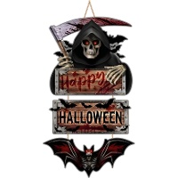 Cartel de Happy Halloween de Muerte