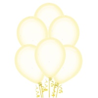 Globos de látex de 30 cm cristal transparente - Sempertex - 50 unidades