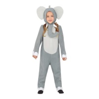 Disfraz de elefante con trompa infantil